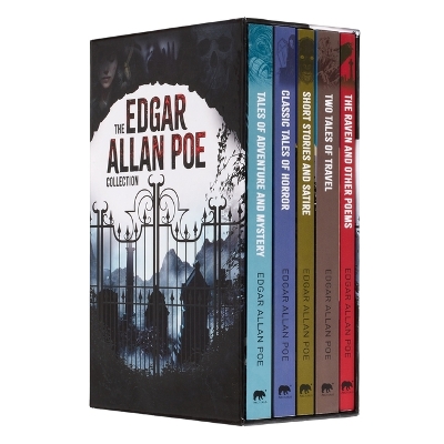 Edgar Allan Poe Collection: 5-Book Paperback Boxed Set
