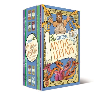 Greek Myths and Legends Retold for Children: 16-Book Box Set