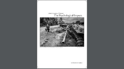 Putin's Invasion of Ukraine: The Psychological Impact