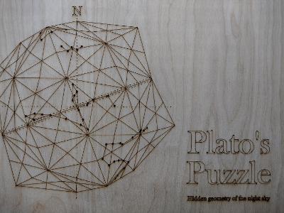 Platos Puzzle: Hidden geometry of the night sky.