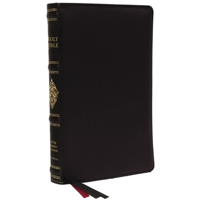 KJV, Personal Size Reference Bible, Sovereign Collection, Black Premium  Goatskin Leather, Premier Collection, Comfort Print