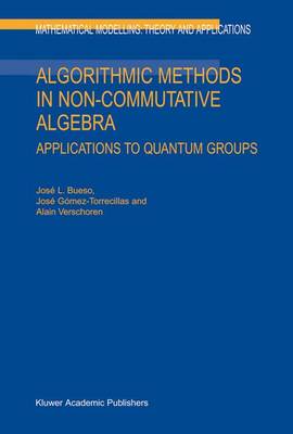Algorithmic Methods in Non-Commutative Algebra: Applications to Quantum Groups 2003 ed.