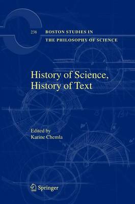 History of Science, History of Text 2005 ed.