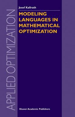 Modeling Languages in Mathematical Optimization