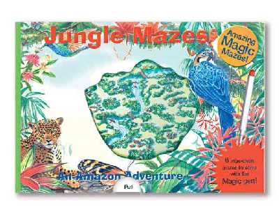 Amazing Magic Mazes: Jungle Mazes: An Amazon Adventure