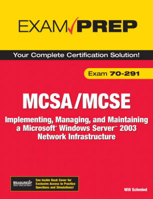 Valuepack: MCSE 70-294 Exam Prep: Planning, Implementing, and Maintaining a   Microsoft Windows Server 2003 Active Directory Infastructure /MCSA/MCSE   70-291 Exam Prep: Planning and Maintaining a Microsoft Windows Server 2003   network Infastructure: Planning, Implementing, and Maintaining a Microsoft Windows Server 2003   Active Directory Infastructure 1st Coursepack, AND MCSA/MCSE 70-291 Exam Prep, Planning and Maintaining a Microsoft   Windows Server 2003 Network Infastructure