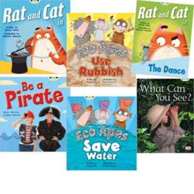 Learn to Read at Home with Bug Club: Red Pack (Pack of 6 reading books with  4 fiction and 2 non-fiction)