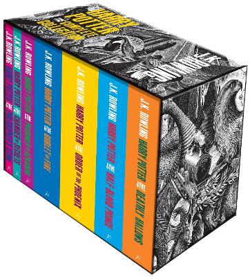 Harry Potter Boxed Set: The Complete Collection (Adult Paperback)