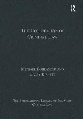 Codification of Criminal Law