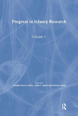 Progress in infancy Research: Volume 1