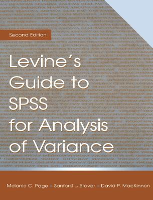 Levine's Guide to SPSS for Analysis of Variance 2nd edition