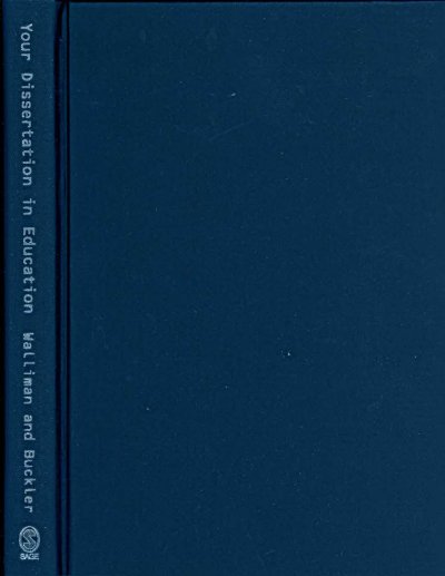 Your Dissertation in Education