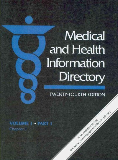 Medical and Health Information Directory: 9 Part Set 24th ed.