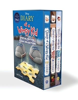 Diary of a Wimpy Kid 3-Book Collection: Special Disneyplus Cover Editions: Diary of a Wimpy Kid, Rodrick Rules, and Cabin Fever
