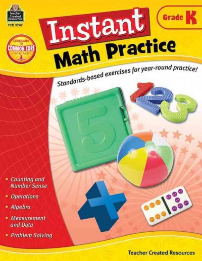 Instant Math Practice Grade K