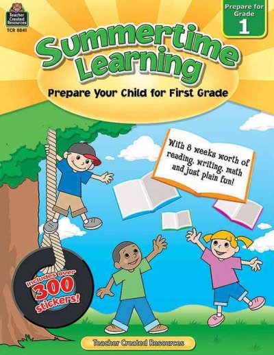 Summertime Learning, Second Edition (Prep. for Gr. 1) 2nd ed.
