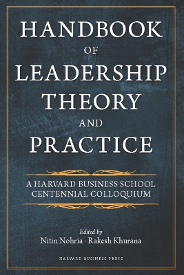 Handbook of Leadership Theory and Practice