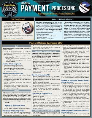 Payment Collection for Small Business: QuickStudy Laminated Reference Guide to Customer Payment Options