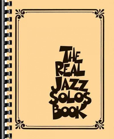 The Real Jazz Solos Book