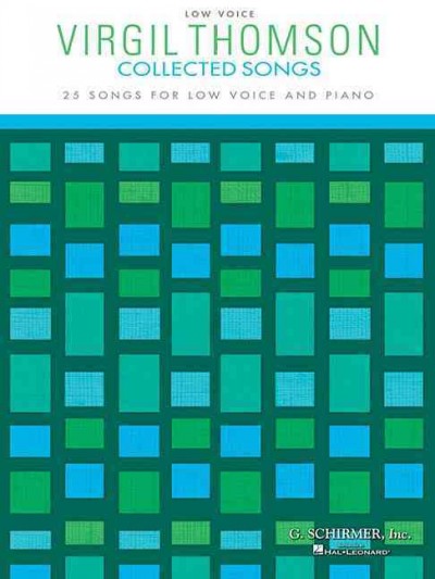 Virgil Thomson - Collected Songs