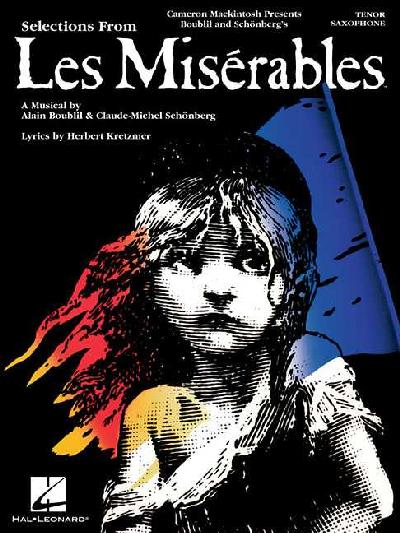 Les Miserables Instrumental Solos for Tenor Sax