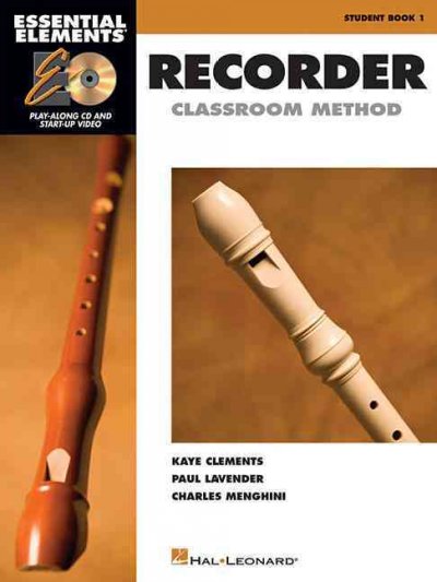 Essential Elements Recorder Classroom Method + CD