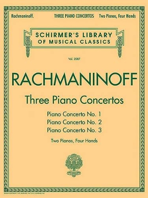 3 Piano Concertos: Nos. 1, 2, and 3 2 Pianos, 4 Hands
