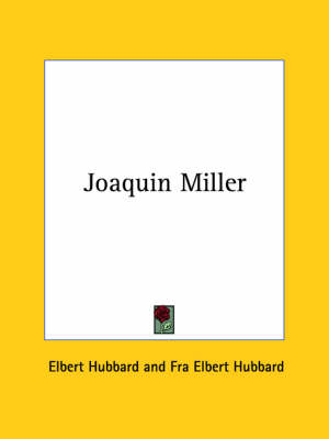 Joaquin Miller