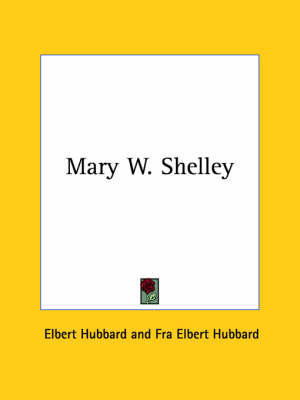Mary W. Shelley