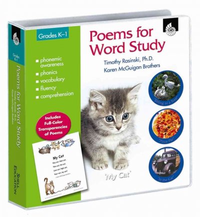 Poems for Word Study: Grades K-1 Teacher ed.