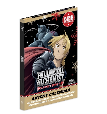 Fullmetal Alchemist Brotherhood: The Official Advent Calendar: 25 Days of  Surprises