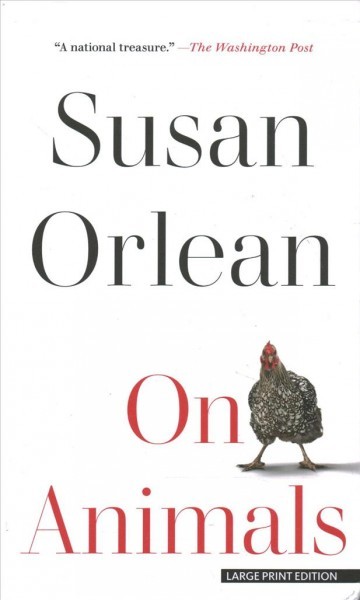 On Animals Large type / large print edition