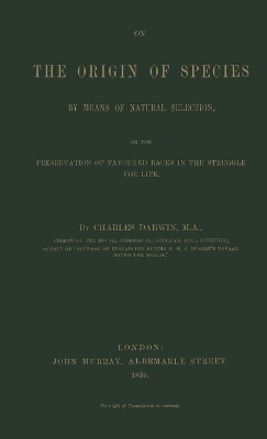 On the Origin of Species