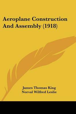 Aeroplane Construction And Assembly (1918)