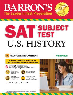 SAT Subject Test U.S. History with Online Tests: with Bonus Online Tests Fourth Edition