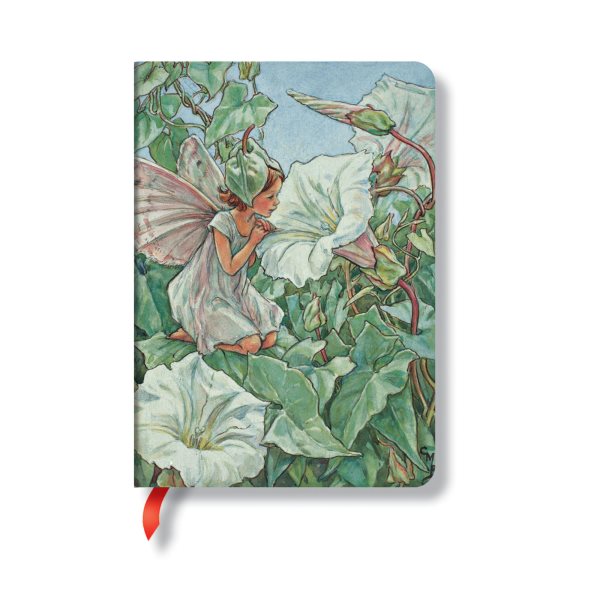 Bindweed Fairy (Flower Fairies) Mini Lined Softcover Flexi Journal (Elastic  Band Closure)