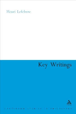 Henri Lefebvre: Key Writings