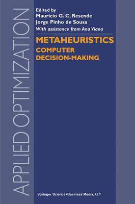 Metaheuristics: Computer Decision-Making 1st ed. Softcover of orig. ed. 2004