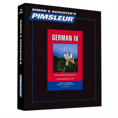Pimsleur German Level 4 CD, 4: Learn to Speak and Understand German with Pimsleur Language Programs , 30 Lessons plus Reading ed.