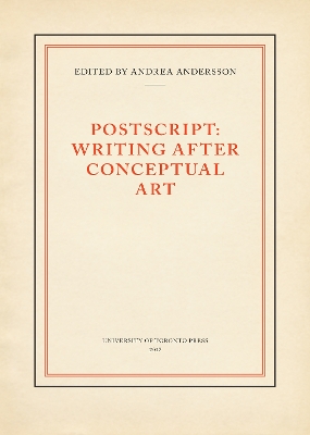 Postscript: Writing After Conceptual Art