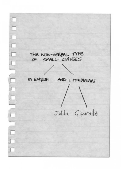 Non-verbal Type of Small Clauses in English and Lithuanian