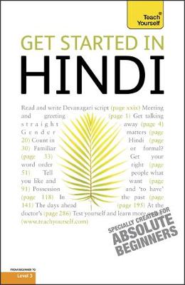 Get Started in Beginner's Hindi: Teach Yourself 2nd edition