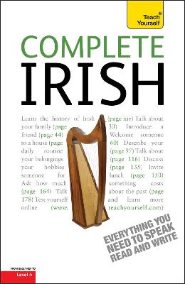 Complete Irish Beginner to Intermediate Book and Audio Course: Book only