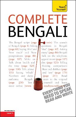 Complete Bengali Beginner to Intermediate Course: (Book only) Learn to read, write, speak and understand a new language with  Teach Yourself