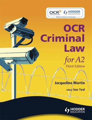 OCR Criminal Law for A2 3rd New edition
