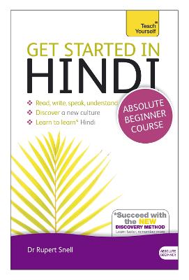 Get Started in Hindi Absolute Beginner Course: (Book and audio support) 2nd edition