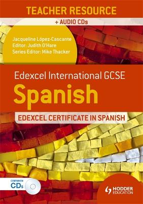 Edexcel International GCSE and Certificate Spanish Teacher Resource and  Audio-CDs