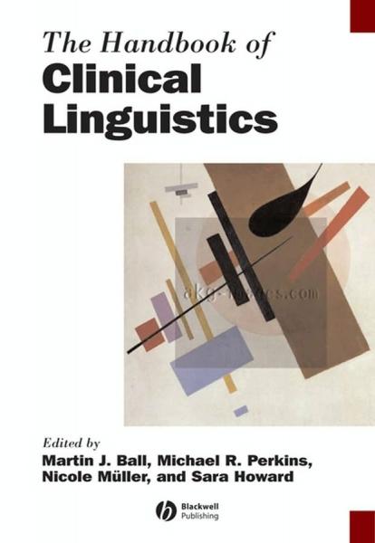 Handbook of Clinical Linguistics