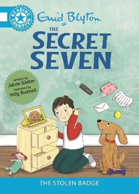 Reading Champion: The Secret Seven: The Stolen Badge: Blue Band 4