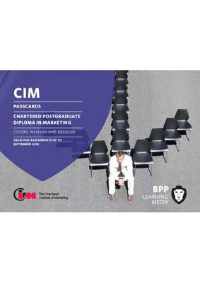CIM Postgraduate Diploma Level: Passcards